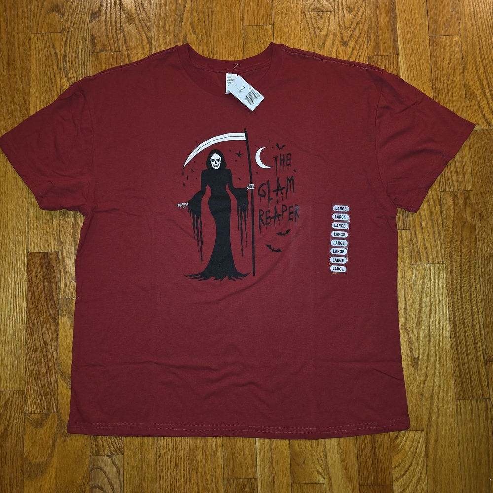 Glam Reaper Red T-Shirt